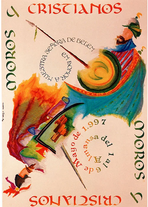 Fiestas mayores en honor de María Santísima de Belén 1997 Almansa